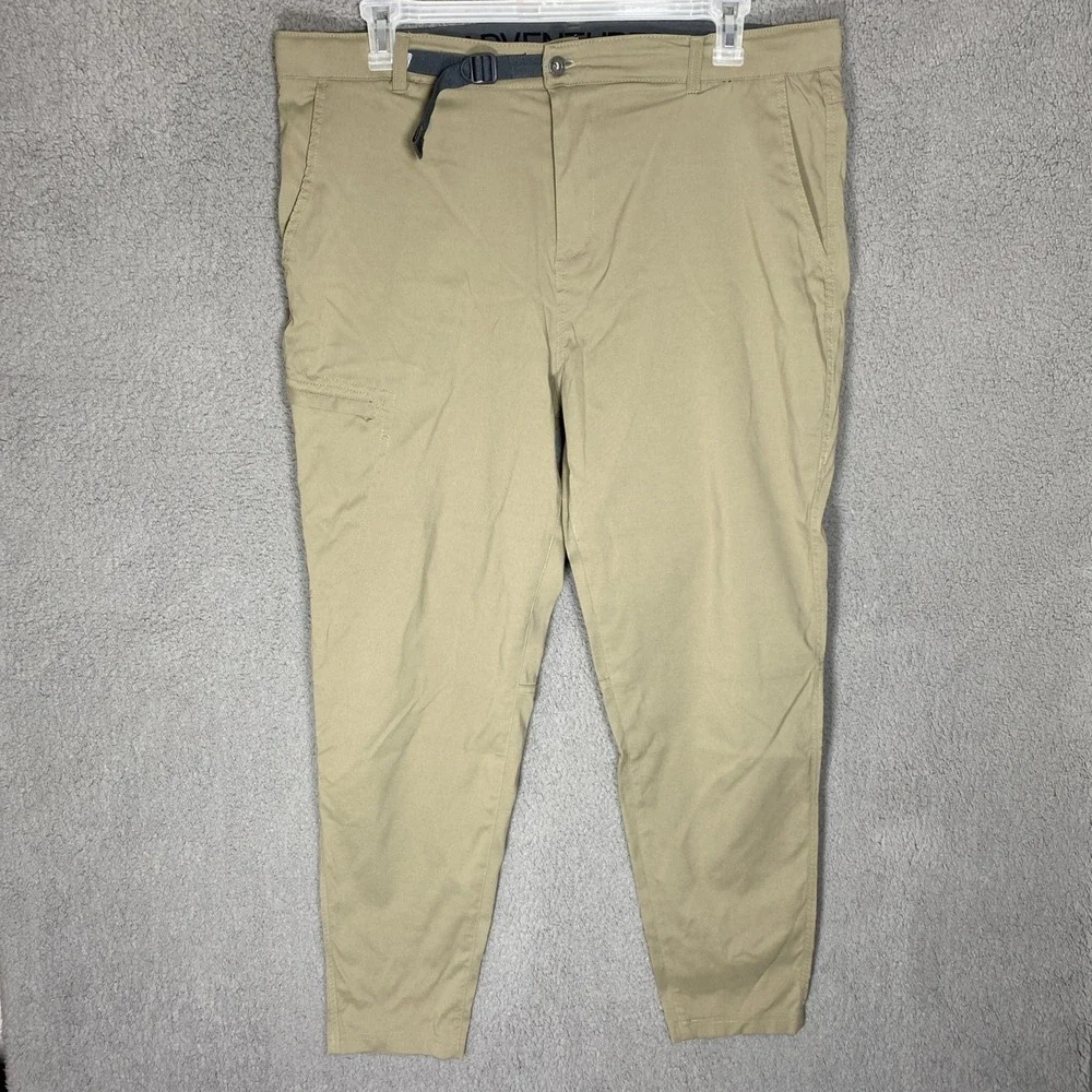 Gerry On The Go Adventures Men's Sz 38x31 Outdoors Hiking Performance Tan Pant